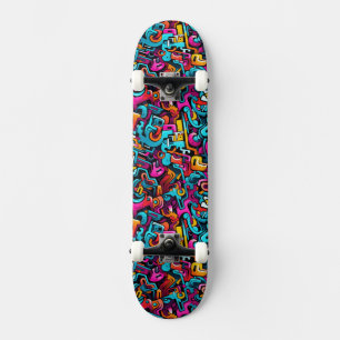 Skateboard Mur Graffiti