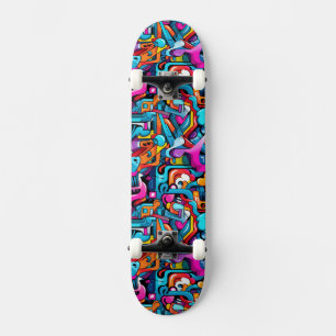 Skateboard Mur Graffiti