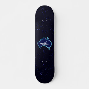 Skateboard Mushing vers le bas dessous