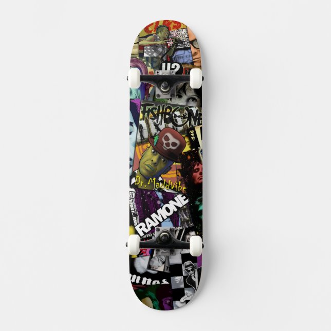 Skateboard musique de ma jeunesse (Recto)