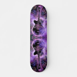 Skateboard Musique guitare romantique - Magie
