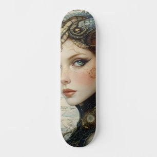 Skateboard Mythologique Dragon Nymph Girly Skate Deck