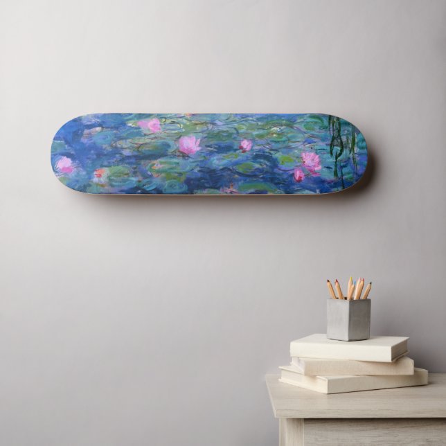 Skateboard Nappes d'eau 1 (Art mural (Horz))