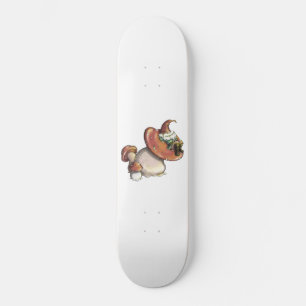 Skateboard Napping Gnome