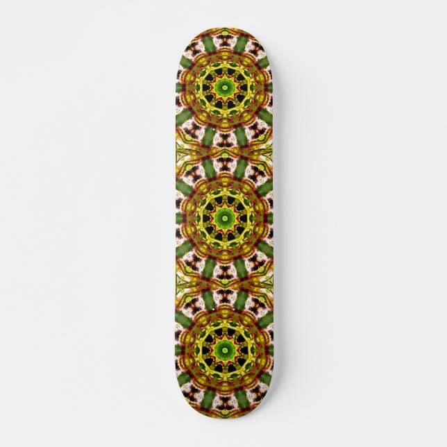 SKATEBOARD NATURES FLEURS DE PRINTEMPS ART (Devant)