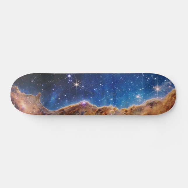 Skateboard Nebula Carina Bleue/Orange | JWST (Horz)