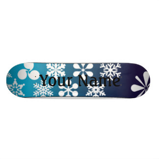 Skateboard neige