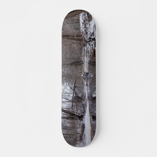 Skateboard Neige d'hiver Finley (Devant)