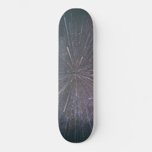 Skateboard neige du dessous