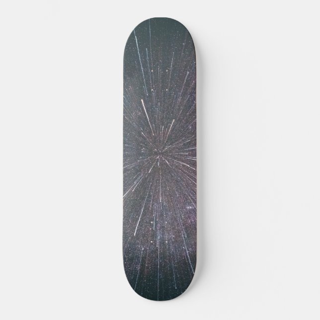Skateboard neige par en dessous (Recto)