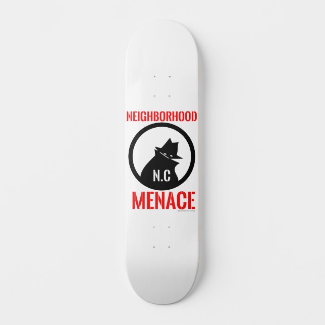 Skateboard Neighborhood Menace  (Recto)
