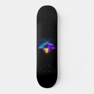 Skateboard Neon Firefly sur noir