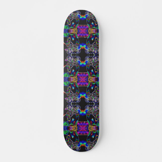Skateboard Neon moth (Devant)