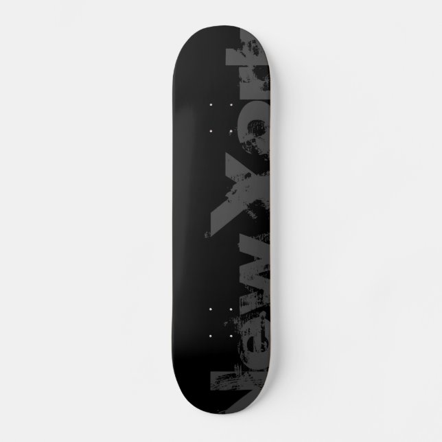 Skateboard New York — Skate de style urbain (Recto)