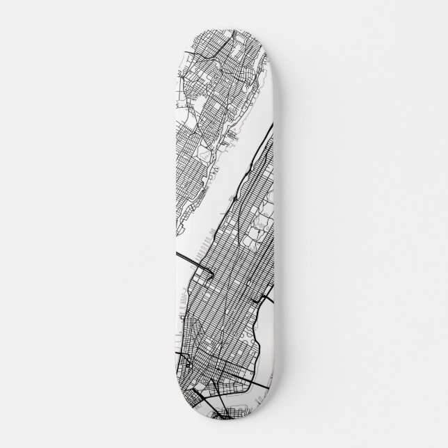 Skateboard New York | tout plan de ville de ville (Devant)