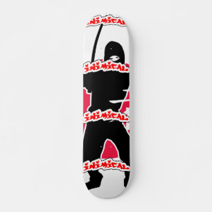 Skateboard Ninja urbain immatériel