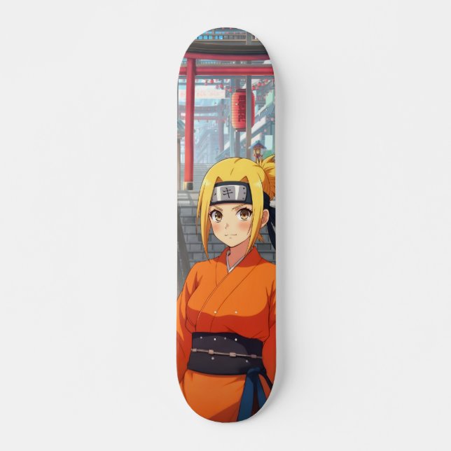 Skateboard Ninja Village Animé Japonais (Devant)