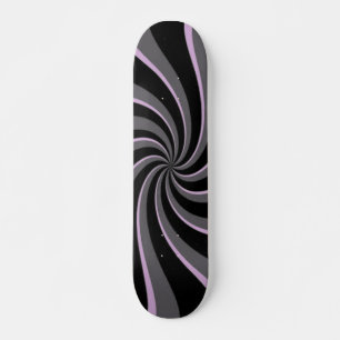 Skateboard noir Retro Swils
