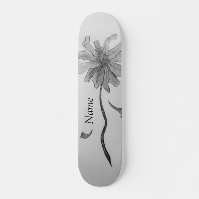 Skateboard Nom simple de la marguerite (Devant)