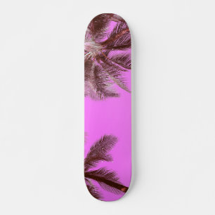 Skateboard NOMADESAUSTRALIENS rose Hawaii