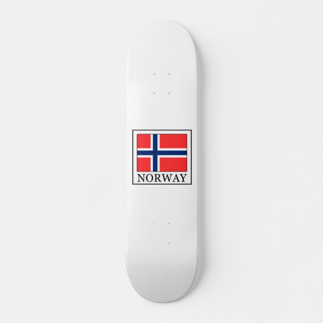 Skateboard Norvège (Devant)