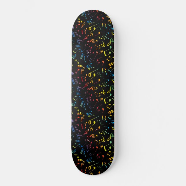 Skateboard Notes musicales 5 (Recto)