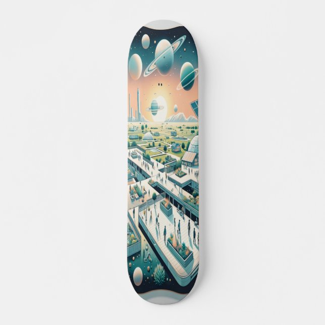 Skateboard Nouvelle colonie de Dawn (Devant)