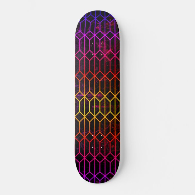 Skateboard Nouvelle vague Geometro RUD (Recto)