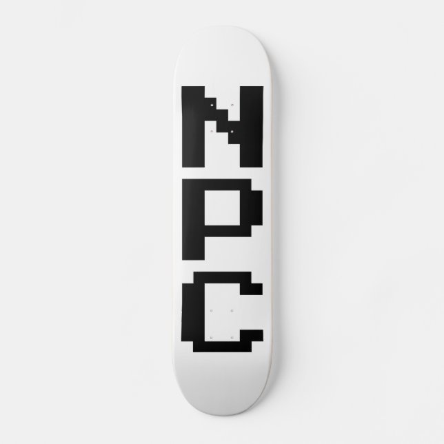 Skateboard NPC - Caractère non jouable (Recto)
