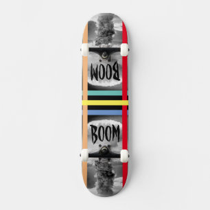 Skateboard Nuage de champignon de la bombe atomique de Boom