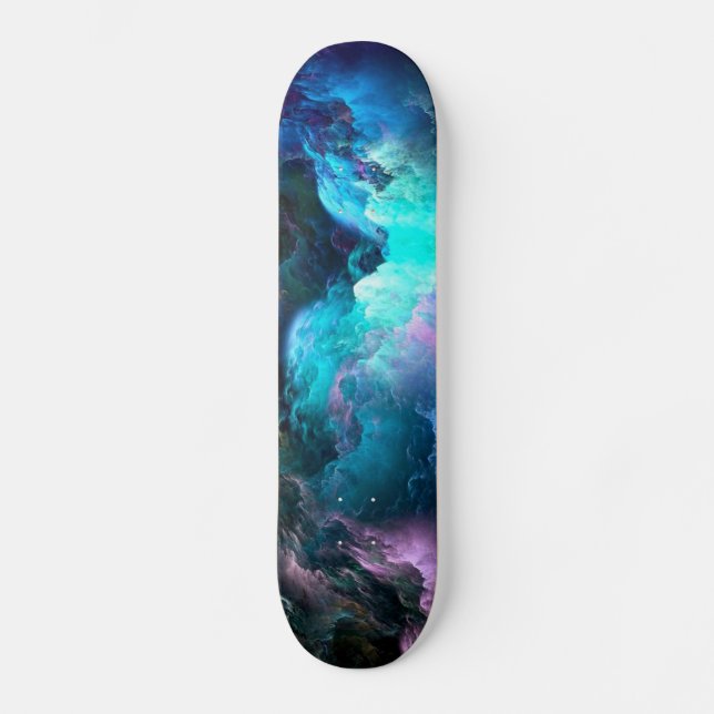 Skateboard Nuages de nébules (Recto)