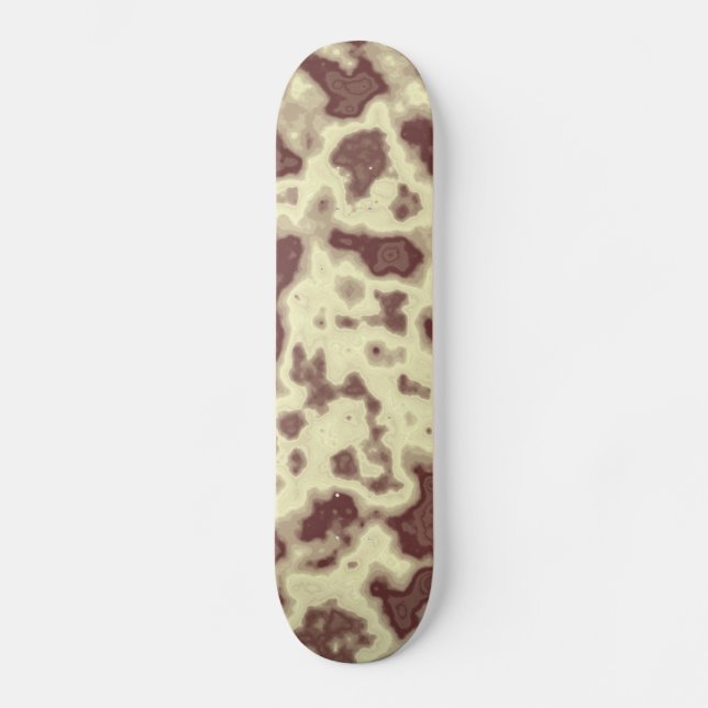 Skateboard Nuageux minéral (Recto)