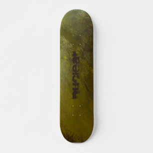 Skateboard Nucléaire - Vert Thème Customisé