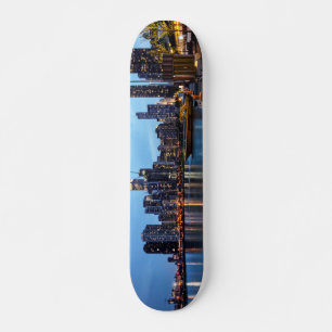 Skateboard Nuit À Navy Pier
