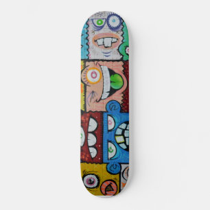 Skateboard NY street art skboard