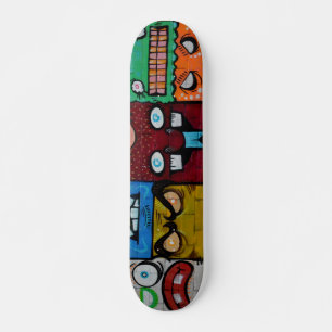 Skateboard NY street art skboard