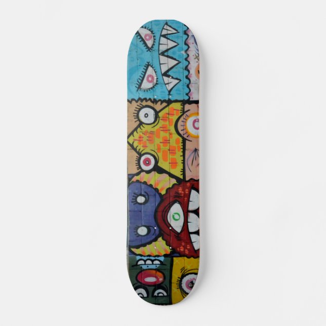 Skateboard NY street art skboard (Recto)