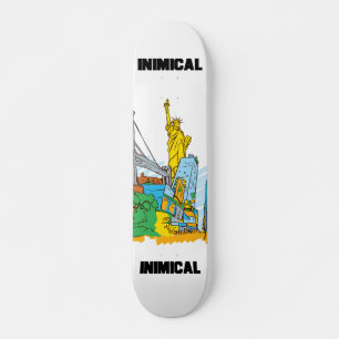 Skateboard NYC minimal