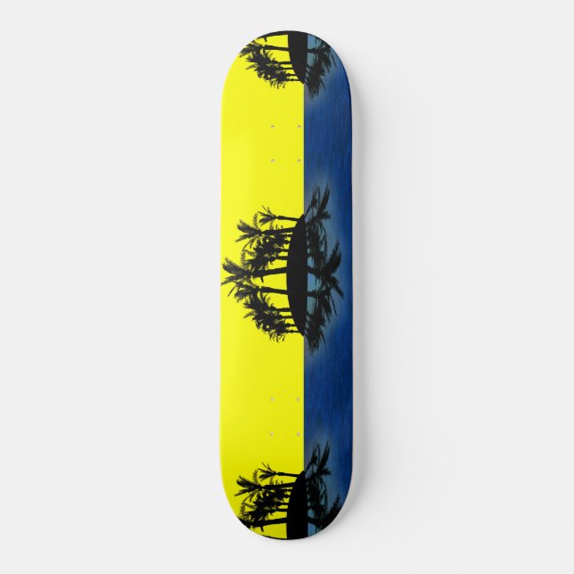 Skateboard Oasis tropicale (Recto)