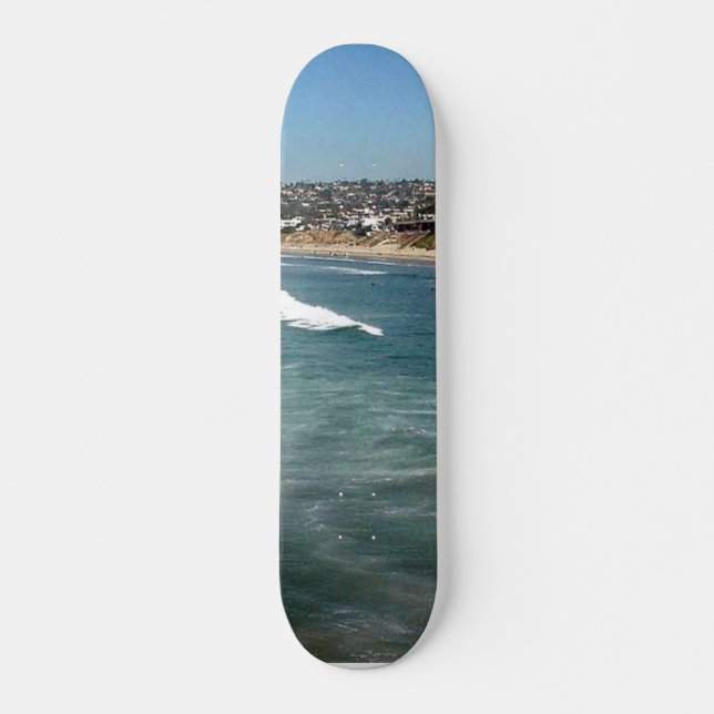 Skateboard Océan Pacifique de San Diego de sable de surfers (Devant)