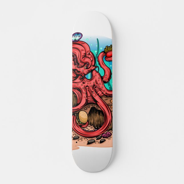 Skateboard Octopus multitâche (Devant)