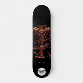 Skateboard Oeil de chat orange