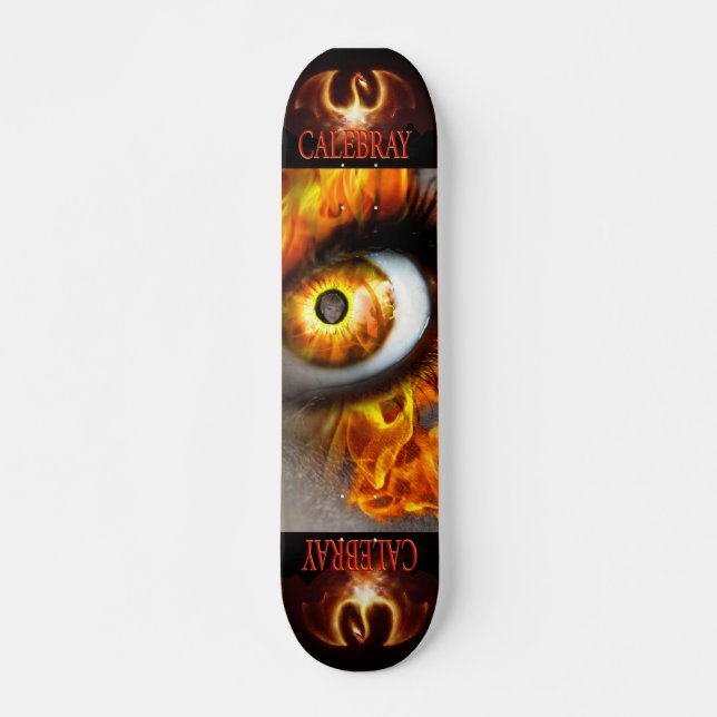 SKATEBOARD OEIL DU FEU DE CALEBRAY (Devant)