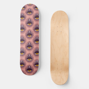 Skateboard Oeil Éffrayant bizarre bizarre