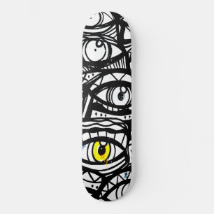 Skateboard Oeil jaune