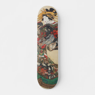 Skateboard OEukiyé japonais