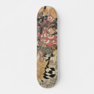Skateboard OEukiyé japonais
