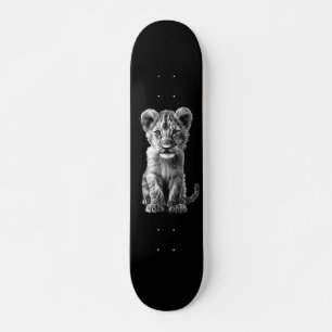 Skateboard Oh Bébé Gros Chat Cub Noir