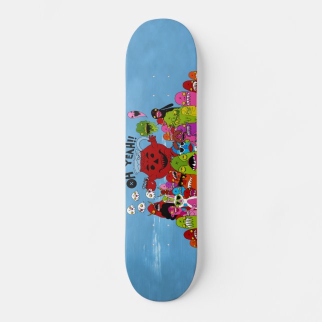 Skateboard Oh ouais par Demonbabies (Recto)