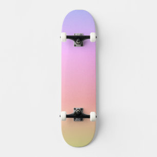 Skateboard Ombre arc-en-ciel